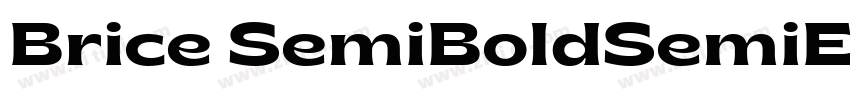 Brice SemiBoldSemiEx字体转换 Brice SemiBoldSemiEx字体转换